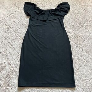 Victoria's Secret Sport Off‎ The Shoulder Ruffle Mini Dress Women's Size S